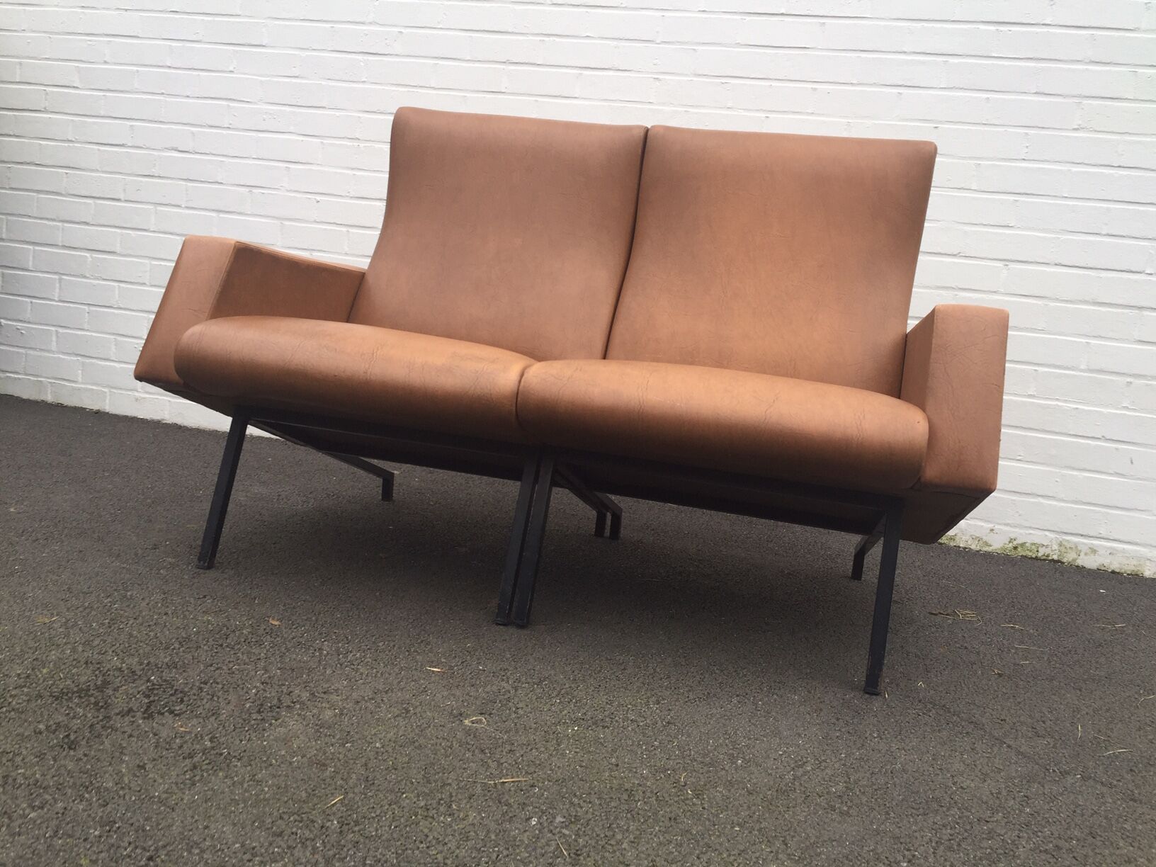 Set armchairs, model sofa "Miami" by Pierre Guariche for Meurop, 1950