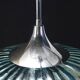 Glass ceiling light, Italy, 1970s