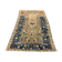Distressed Turkish Rug 122x79 cm Vintage Shabby, Wool Tribal Blue, Beige Small