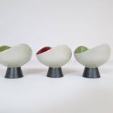 Mid-century modern set of 3 Bahia bowls by Carl-Harry Stålhane, Rörstrand, Sweden.