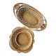 Lot de 2 corbeilles en rotin