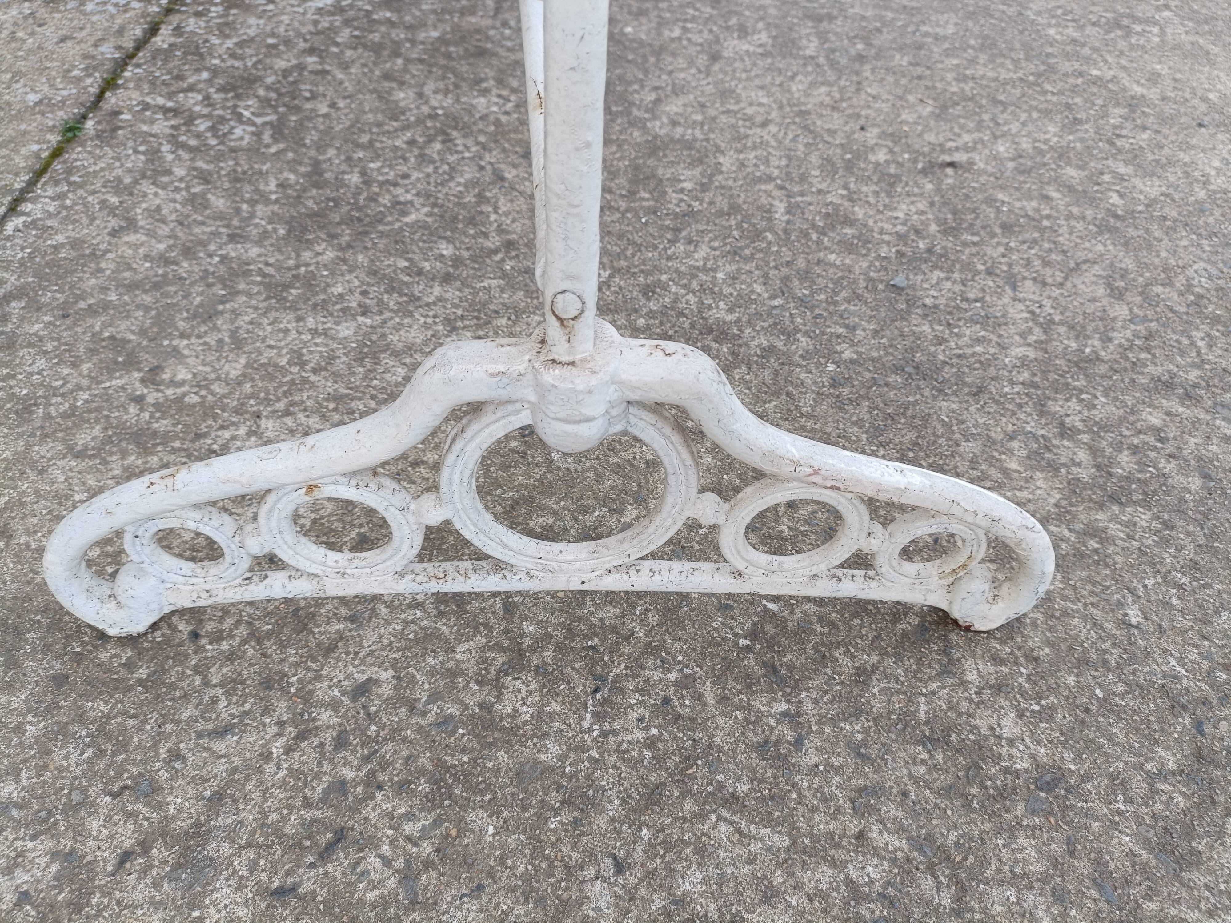 Wrought iron landau