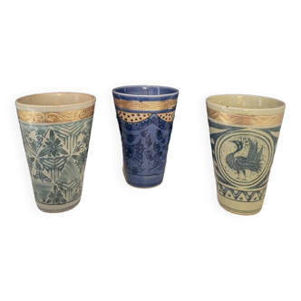 Lot de 3 tasses