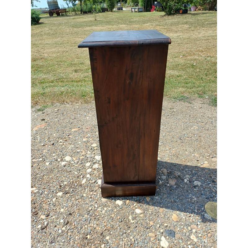 Meuble acajou, 4 tiroirs