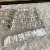 1950s crystal knife holder, new