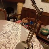 80's modular aluminum desk lamp