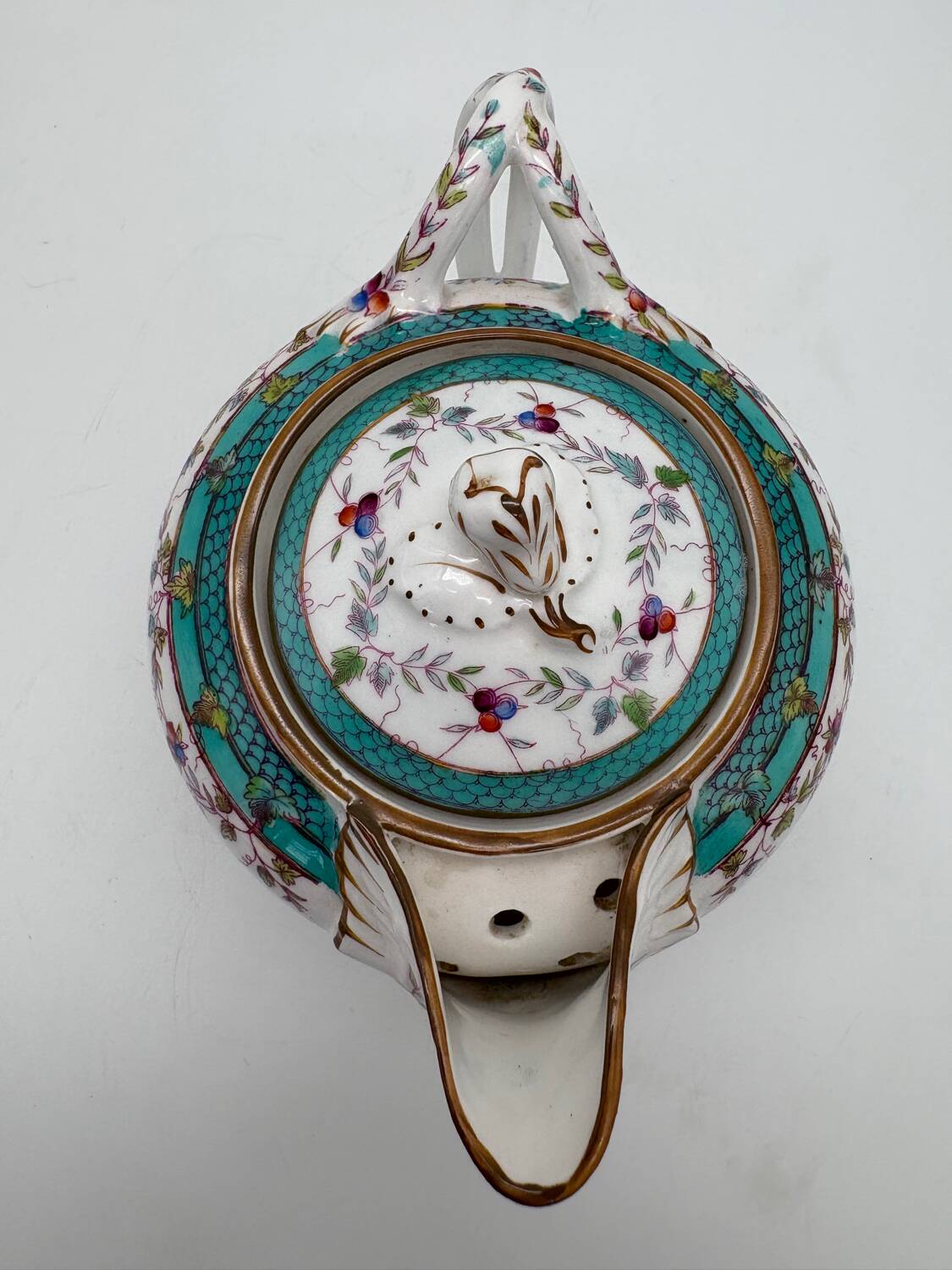 Service à café, Sarreguemines, Minton, 19ème