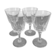Cristal d'Arques foot glasses model "Versailles"