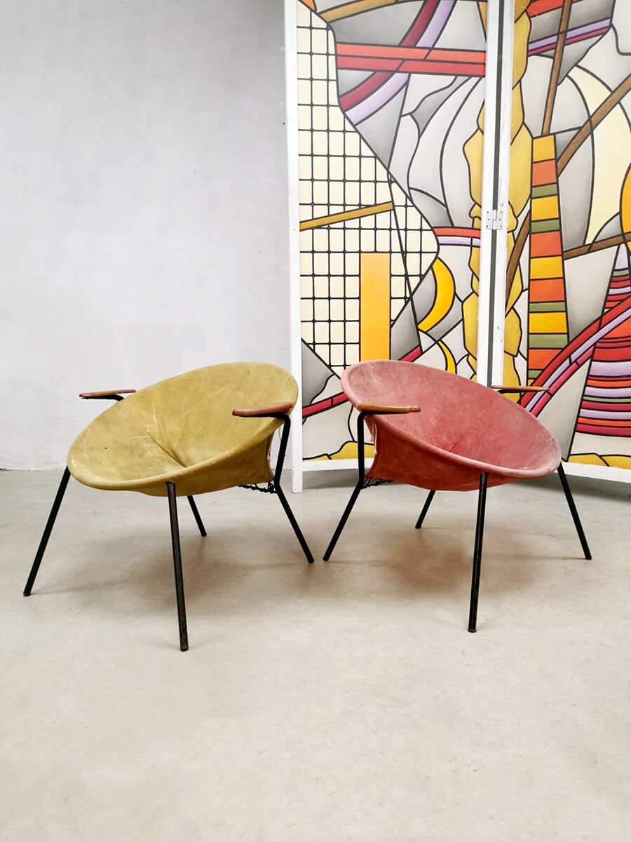 Fauteuils ballon vintage de Hans Olsen