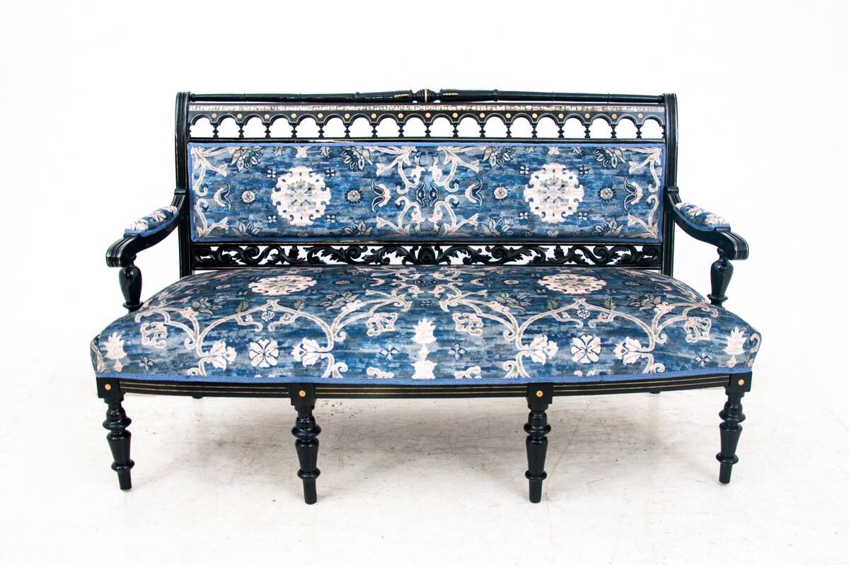 A unique, historic living room set - Hans Makart, Austria, first half of th