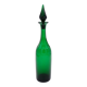 Green glass carafe from the 19th century - England, circa 1870.