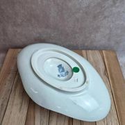 Large antique sauceboat Gien – Ironstone – Dreux model