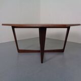 Danish Octagonal Teak Coffee Table, 1960s