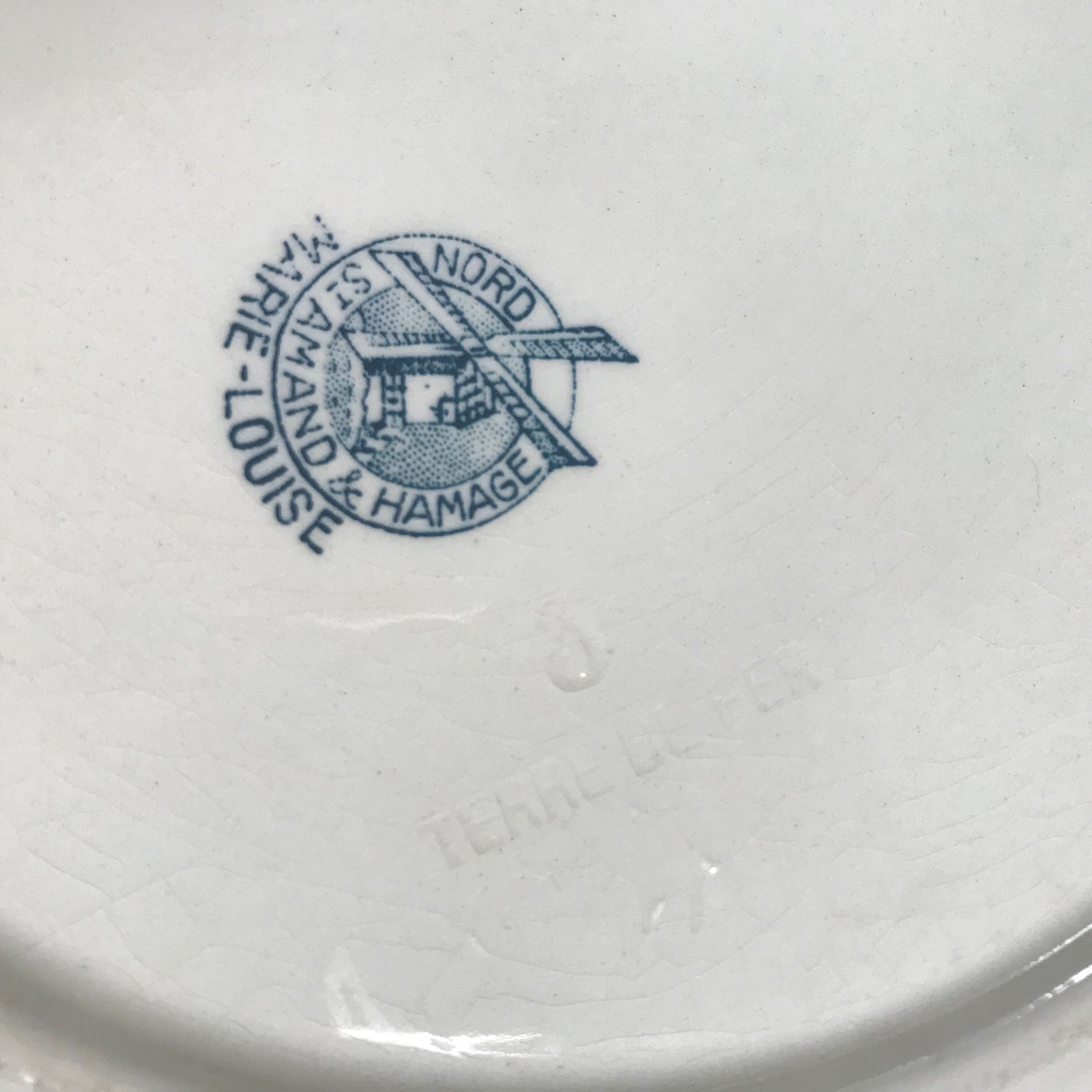 Marie-Louise Iron Earth Hollow Plate