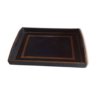 Large wooden tray