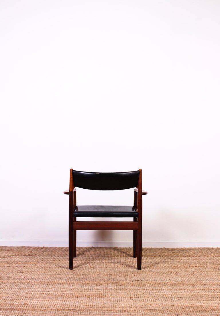 Chaise en palissandre par Kurt Østervig pour KP Møbler