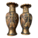 Paire de vases asiatiques vintage