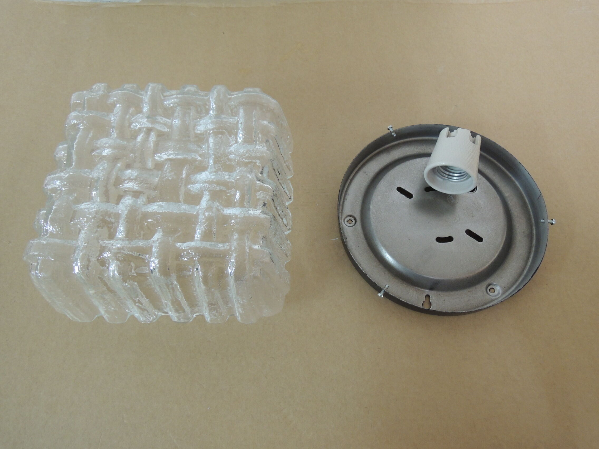 Braided ceiling light