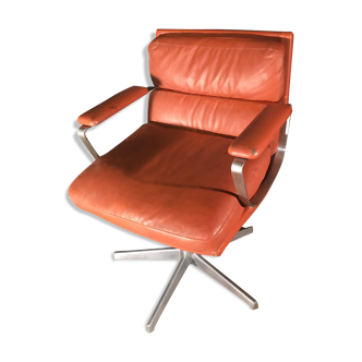 Leather desk chair