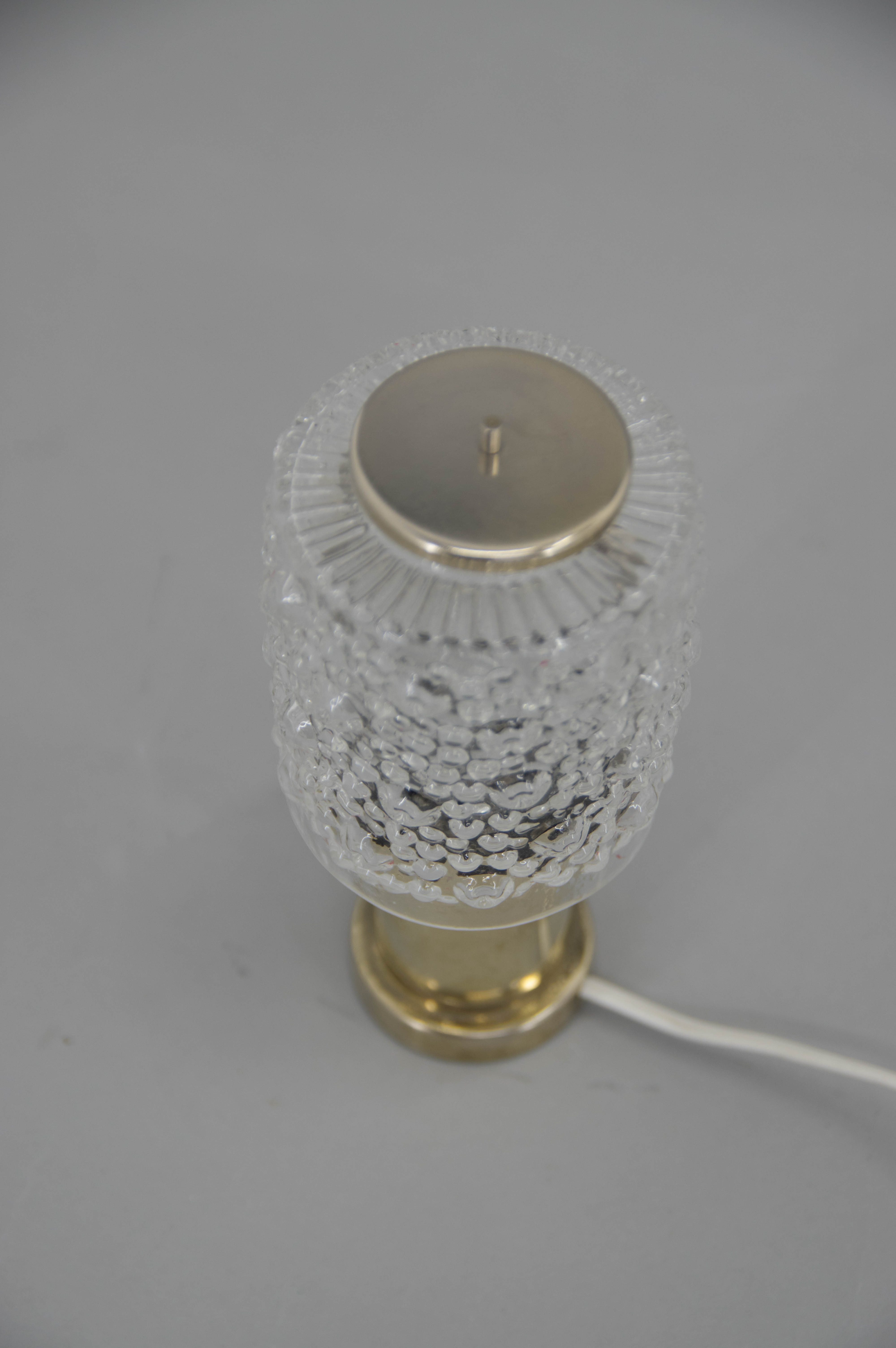 Mid-Century Table Lamp, Kamenický Šenov, 1970s