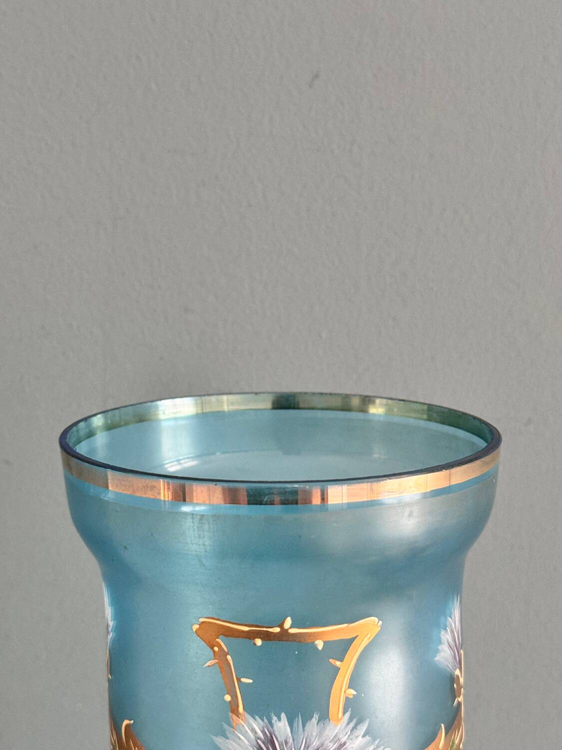 Legras roll vase, late 19th century