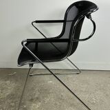 Pénéloppe armchairs (set of 4) by charles pollock for castelli 80's