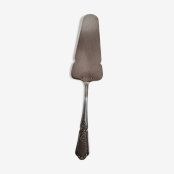 Silver metal cake shovel