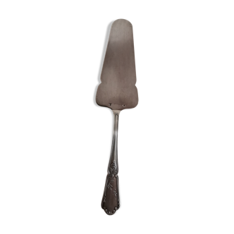 Silver metal cake shovel