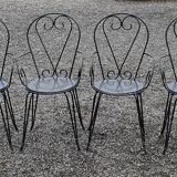 Set of garden chairs