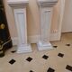 Pair of louis xvi style alabaster columns