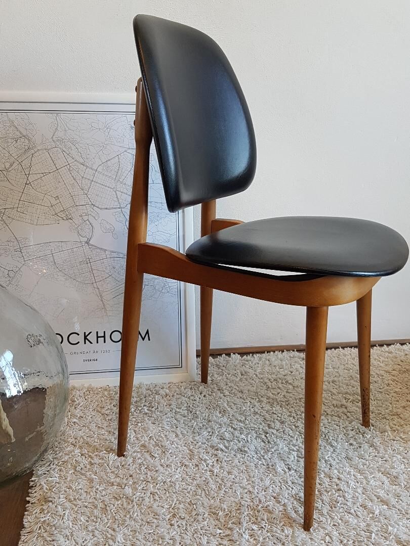 Pair of Baumann chairs model Pegasus circa 1960
