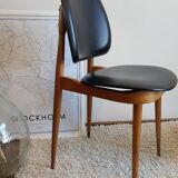 Pair of Baumann chairs model Pegasus circa 1960