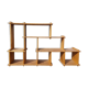 Vintage library and staircase shelf in solid pine - 1980s