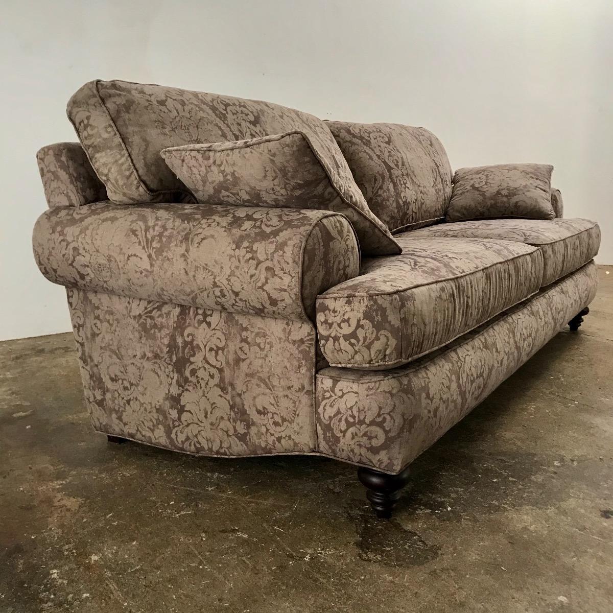Large and deep sofa
