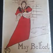 Poster of May Belfort by Toulouse Lautrec