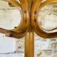Vintage coat rack on legs by Baumann, circa 60s.