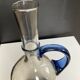 Vintage carafe in blown and bubbled glass paste.