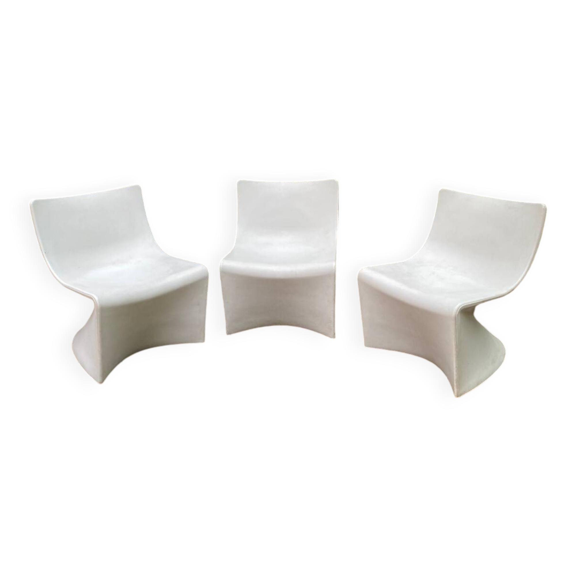 3 Space armchairs by Pinaffo and Scagnellato