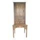 Apothecary furniture in oak, late nineteenth century