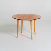 Elm burl side table, Sweden, 1940s