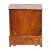Meuble bois ancien, cuisine, huche à pain ancienne, meuble rangement, coffre bois