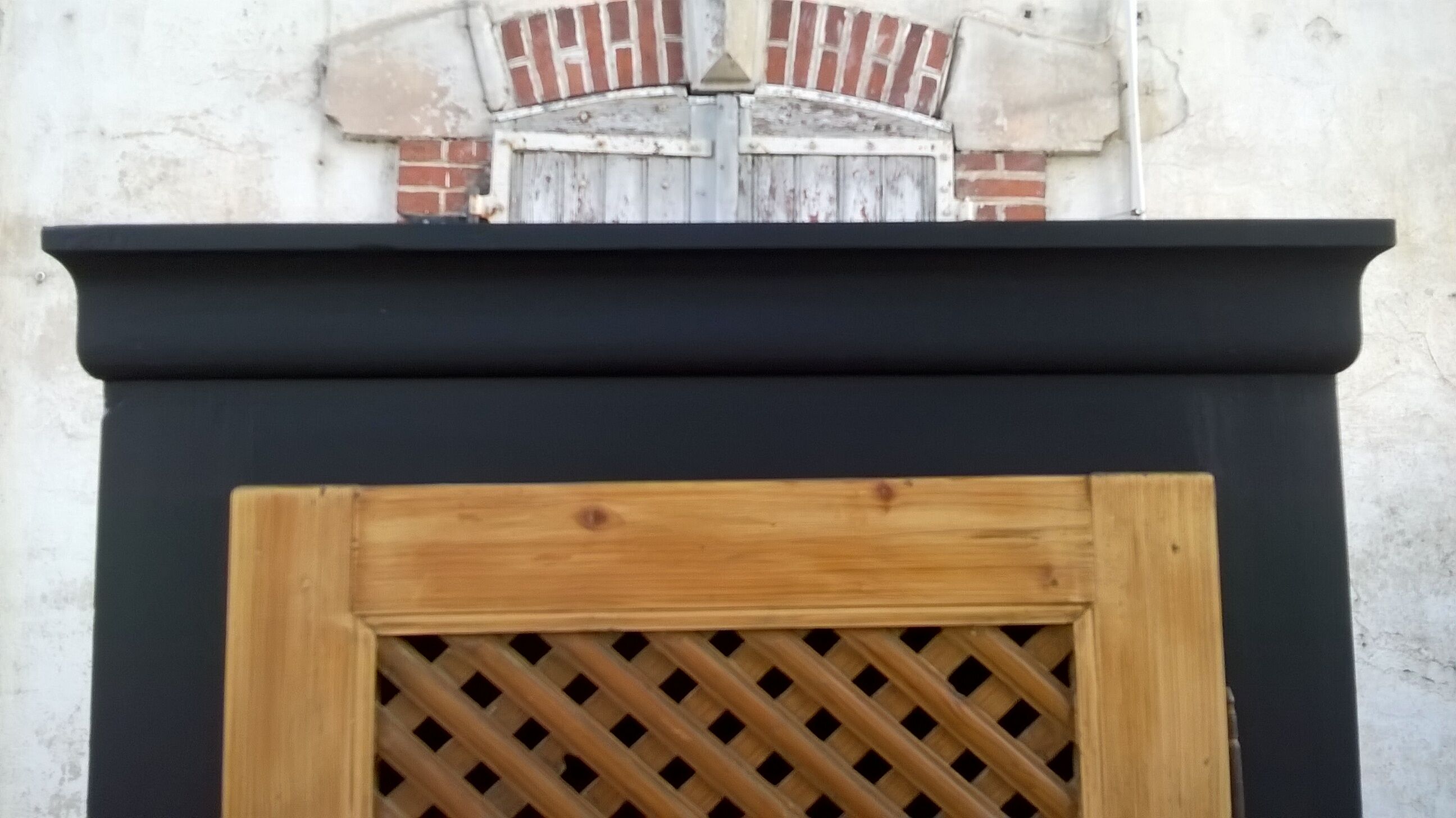 late nineteenth century fir cabinet