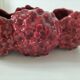 Cache-pot triptyque De Bruyn Fives Lille rouge n°4709