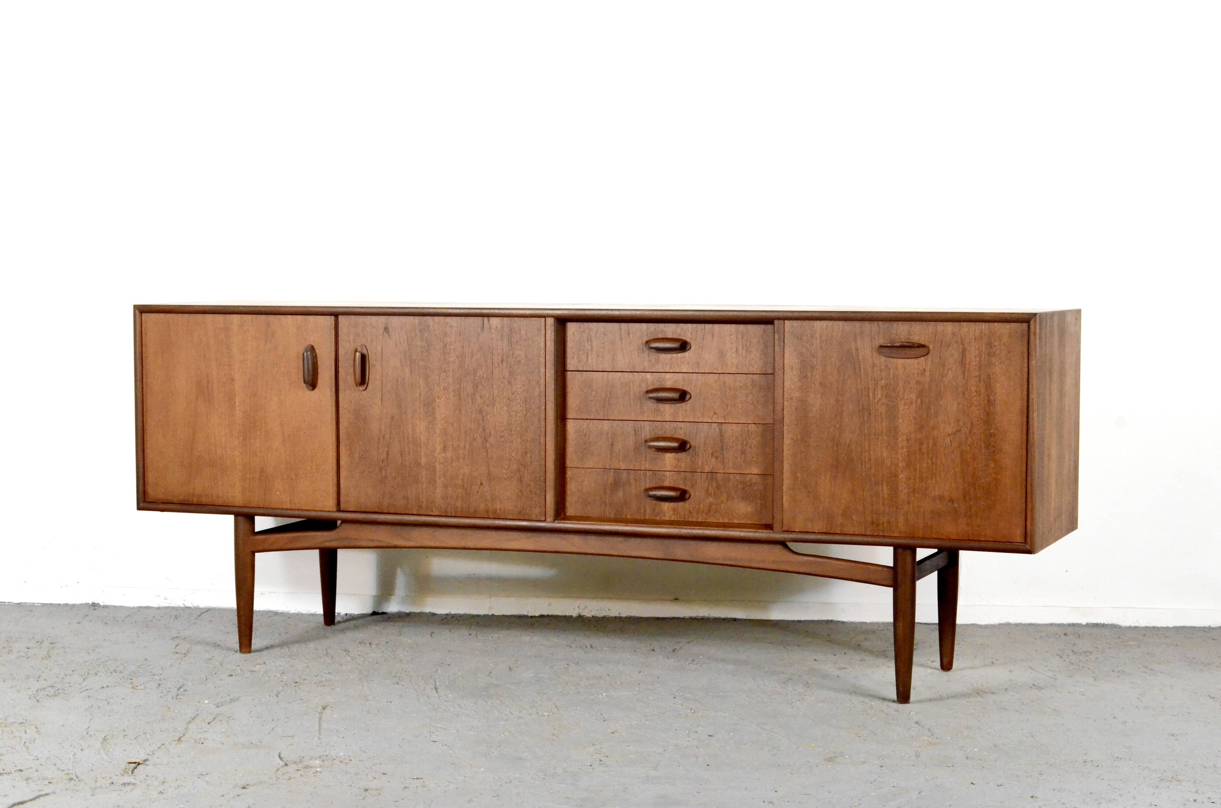 Buffet vintage Mid-Century en Afromosia et teck