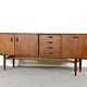 Buffet vintage Mid-Century en Afromosia et teck