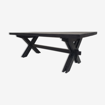 Table à manger sur mesure par Johannes Blesgen Allemagne années 1970