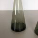 Ensemble de 2 vases à turmaline des années 1960 par Wilhelm Wagenfeld pour le WMF, Allemagne