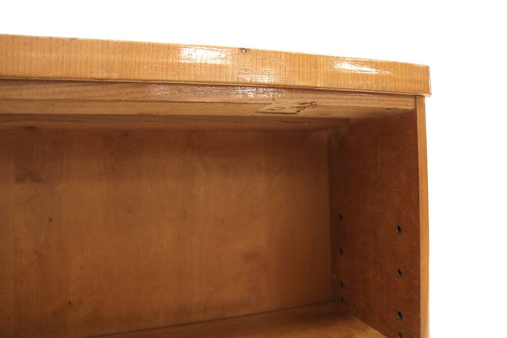 Scandinavian desk in elm, Swedish Modern, Sweden, 1940