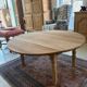 Table basse ronde aerogommée