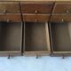 Small craft cabinet with drawers - jewelry watchmaking - vintage